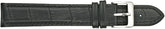 ALPINE Padded Stitched Alligator Grain Leather Band 384XL (EXTRA LONG STRAP)
